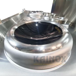 Bếp Á 2 Họng Điện Từ Có 1 Nồi Hâm