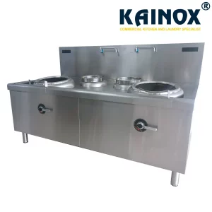 Bếp Á 2 Họng Điện Từ Có 2 Nồi Hâm