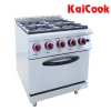 Bếp Gas 4 Họng Kèm Lò Nướng Điện KaiCook