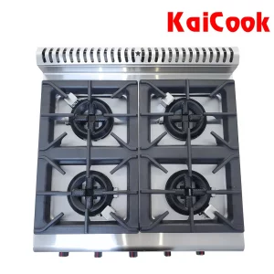 Bếp Gas 4 Họng Kèm Lò Nướng Điện KaiCook