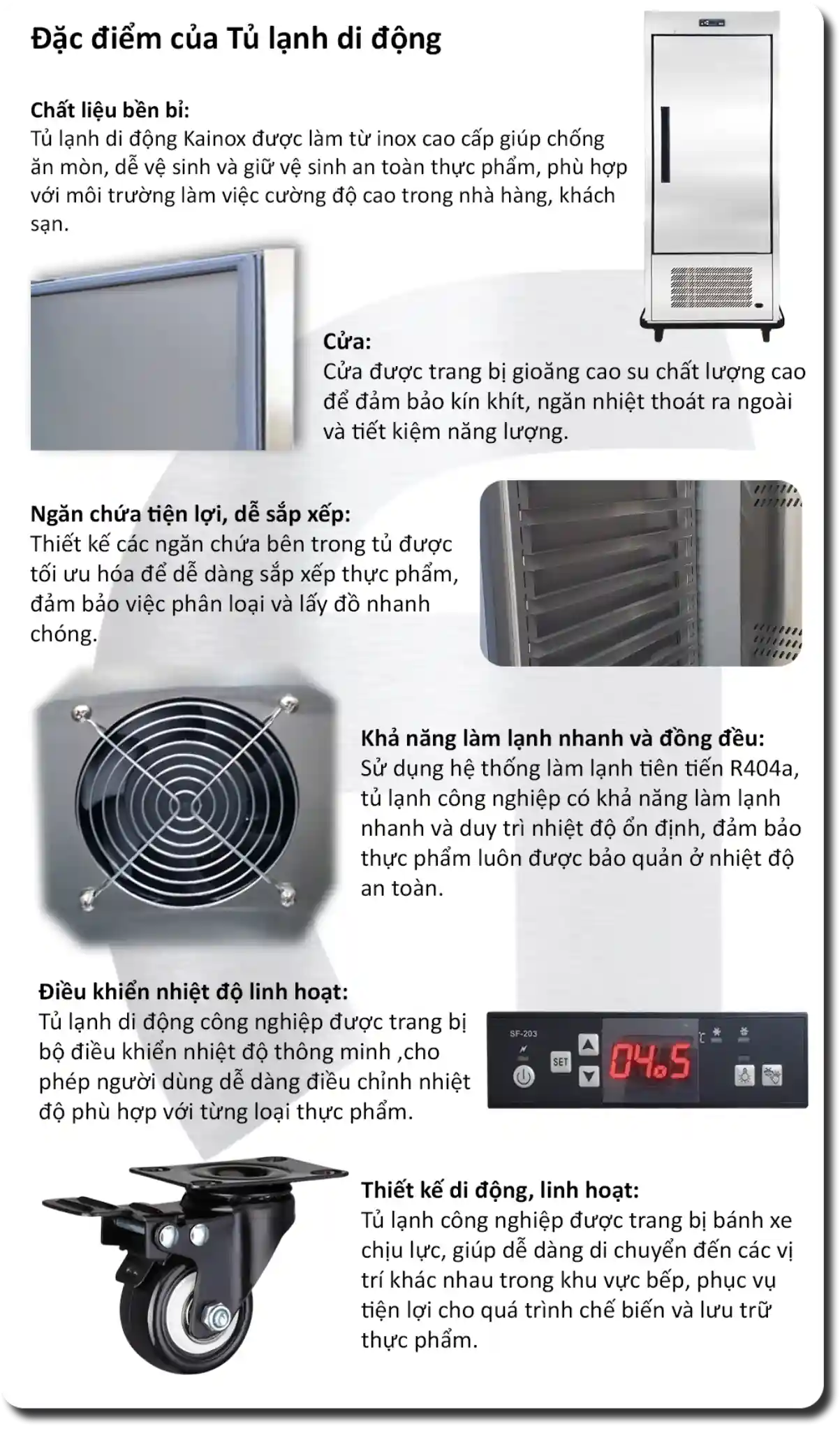 Tủ Mát Di Động Phục Vụ Tiệc KaiFridge