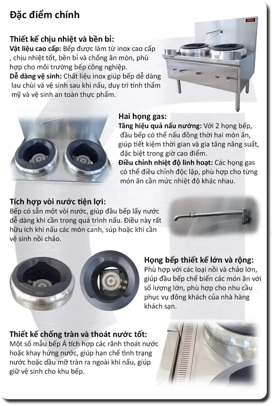 Bếp Á Áp Cao 2 Họng Đốt