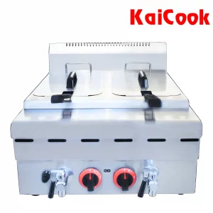 bếp chiên nhúng đôi dùng gas