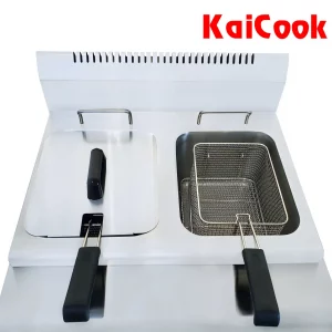 bếp chiên nhúng đôi dùng gas