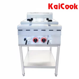 bếp chiên nhúng đôi dùng gas