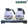 Bếp hâm cafe đôi và 2 bình Kinox