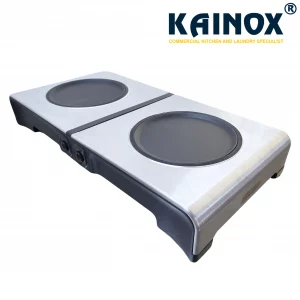 Bếp hâm cafe đôi và 2 bình Kinox