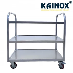 Xe Đẩy Inox 3 Tầng