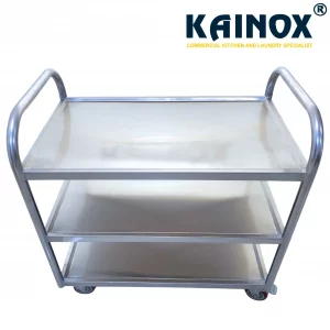 Xe Đẩy Inox 3 Tầng