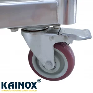 Xe Đẩy Inox 3 Tầng