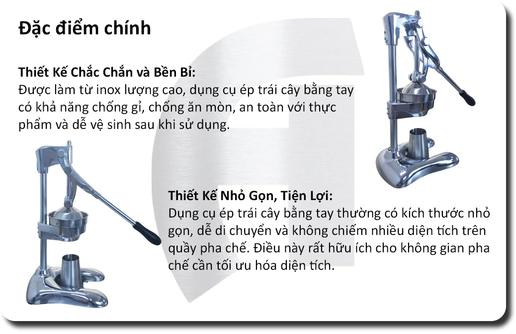 dụng cụ ép trái cây bằng tay