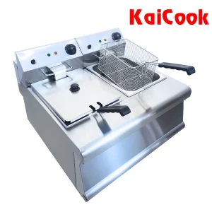 Bếp chiên nhúng đôi điện để bàn