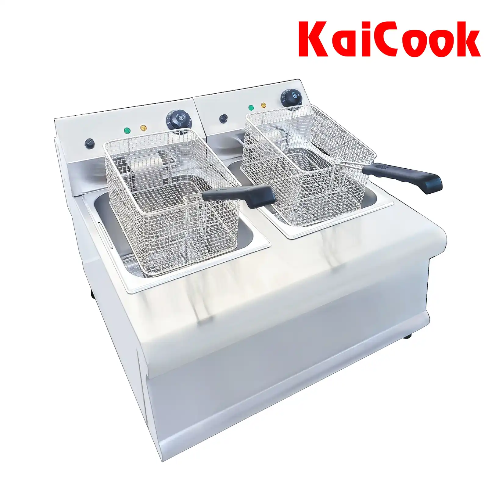 Bếp chiên nhúng đôi điện để bàn