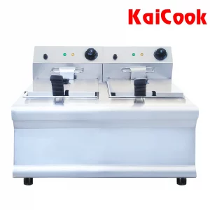 Bếp chiên nhúng đôi điện để bàn