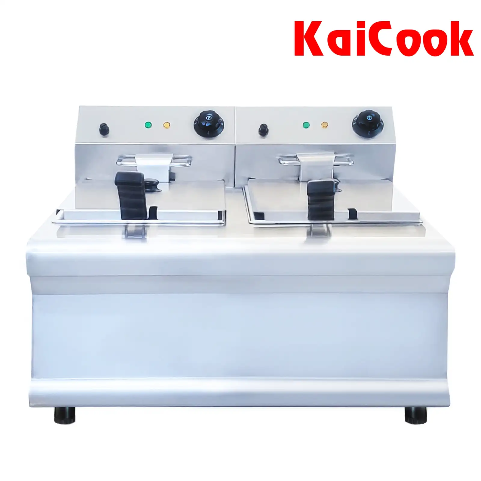 Bếp chiên nhúng đôi điện để bàn