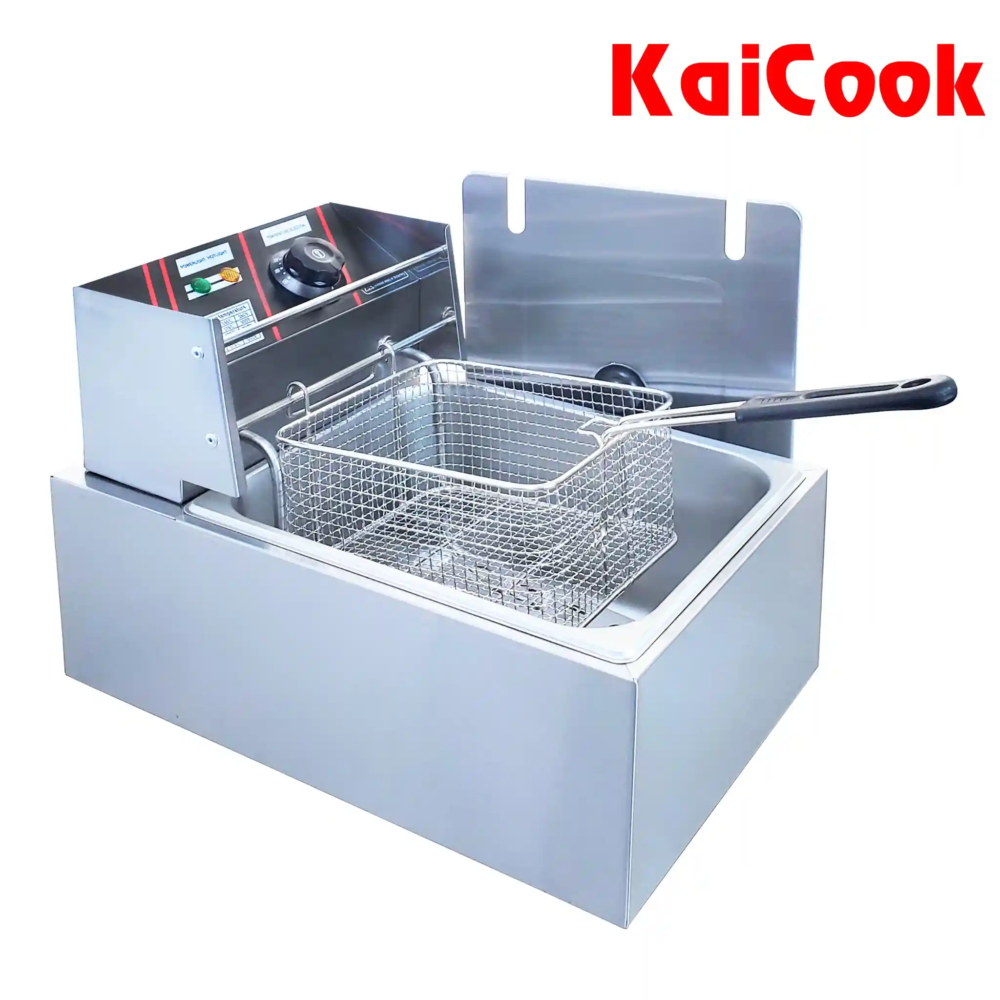 Bếp Chiên Nhúng Đơn Điện 6L để Bàn KaiCook