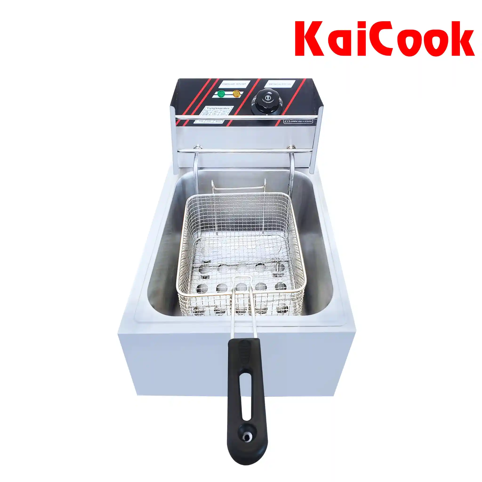 Bếp Chiên Nhúng Đơn Điện 6L để Bàn KaiCook