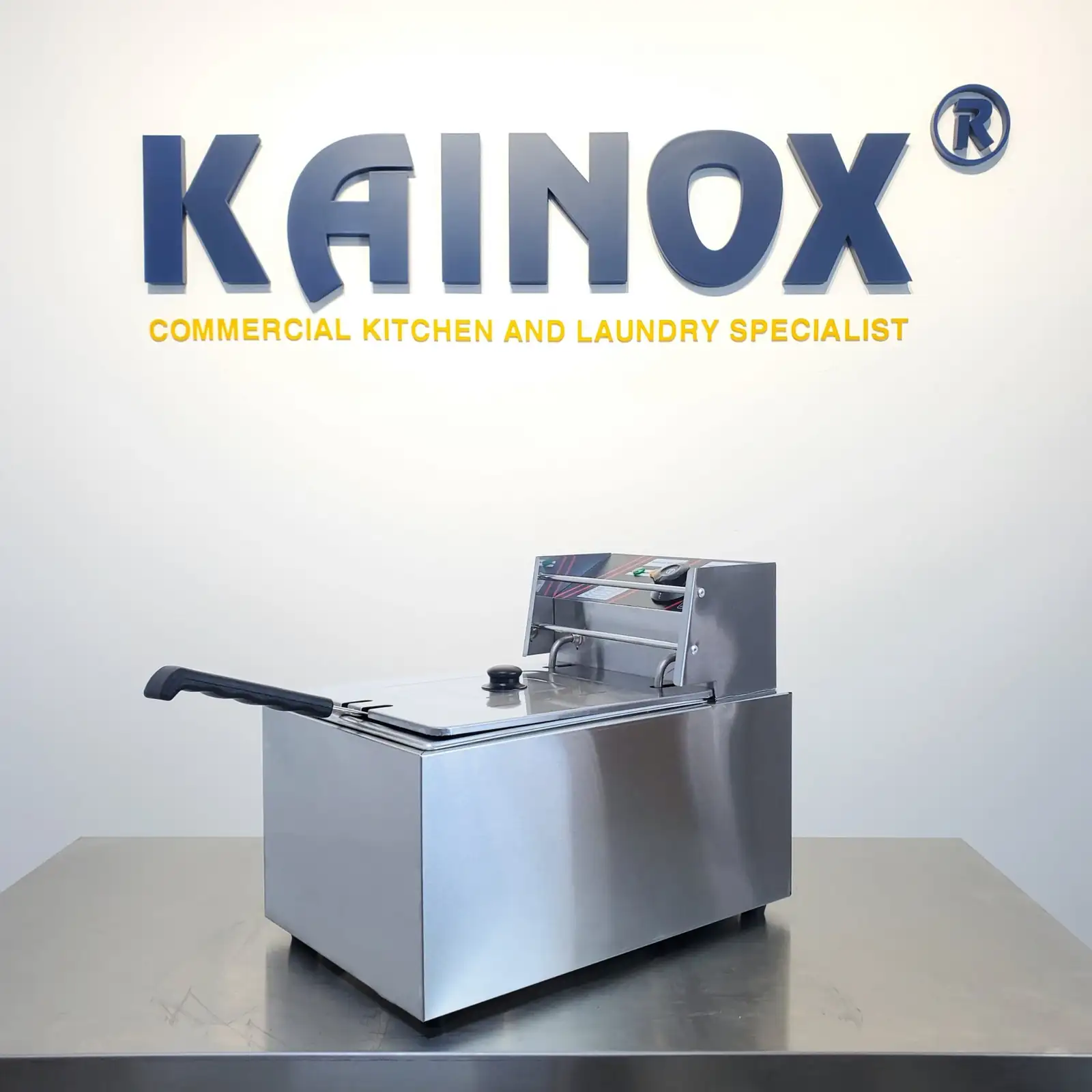 Bếp Chiên Nhúng Đơn Điện 8L để Bàn KaiCook