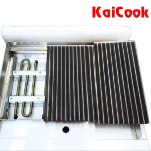 bếp nướng than nhân tạo để bàn