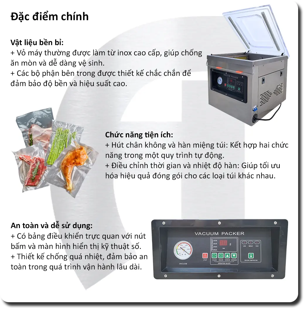 Máy Hút Chân Không để Bàn KaiCook