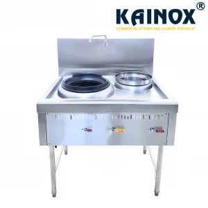 Bếp Á Một Họng Áp Cao Một Bầu Nước Kèm Vòi Nước