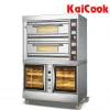 Lò Nướng 2 Tầng 4 Khay có Tủ Ủ Bột KaiCook