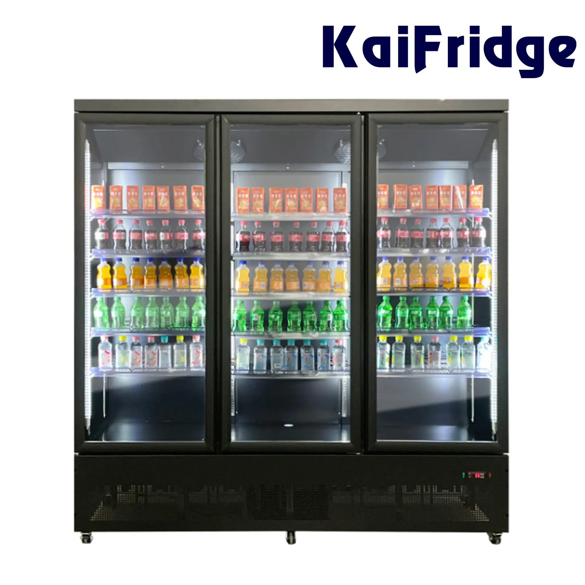 Tủ Đông Trưng Bày Lốc Dưới 3 Cánh Kính KaiFridge