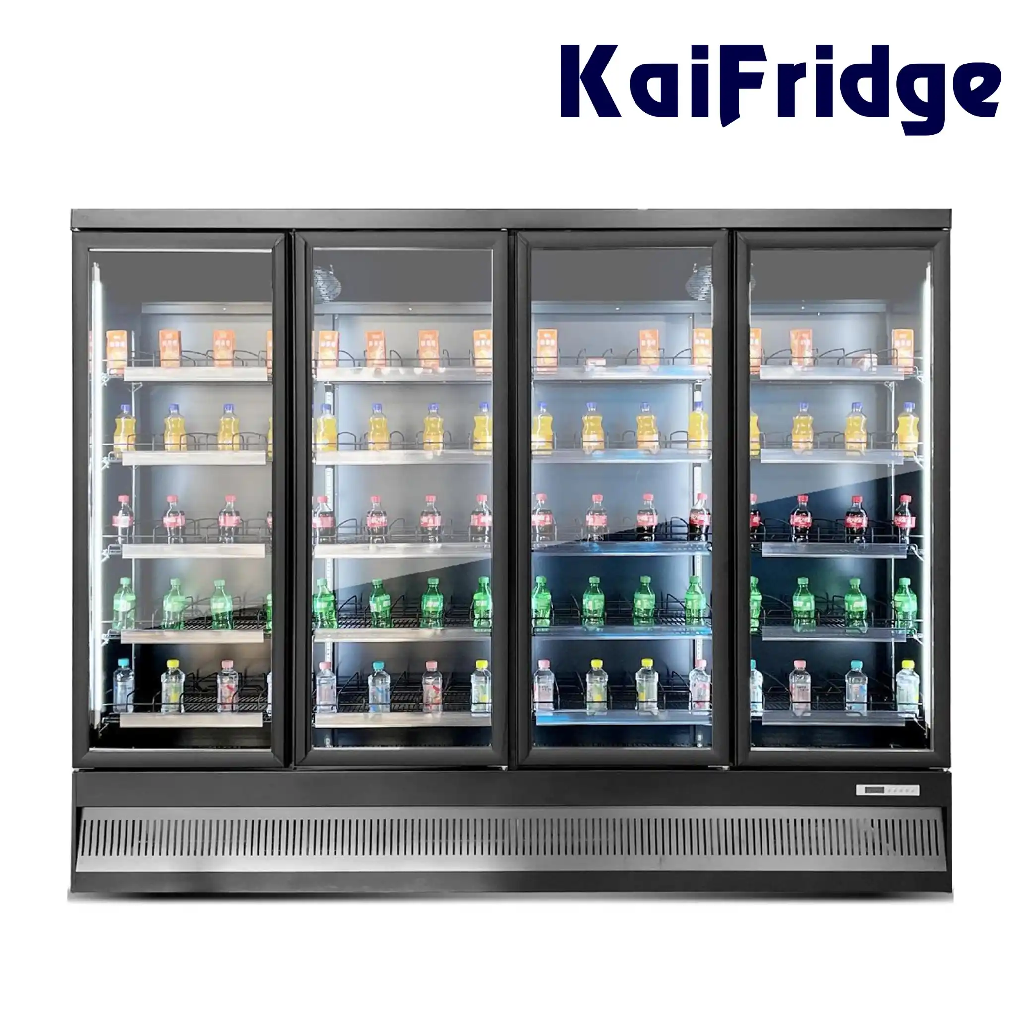 Tủ Đông Trưng Bày Lốc Dưới 4 Cánh Kính KaiFridge