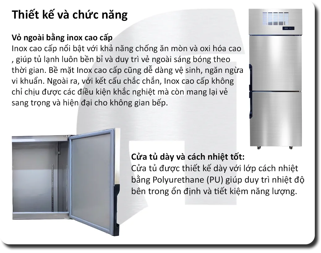 Tủ Mát 2 Cánh KaiFridge