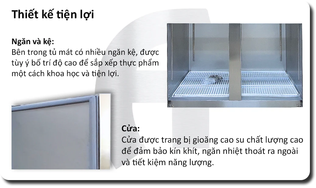 Tủ Mát 2 Cánh KaiFridge