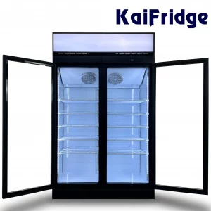 Tủ Mát Trưng Bày Lốc Trên 2 Cánh Kính KaiFridge