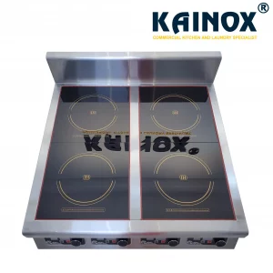 Bếp Âu Điện Từ 4 Họng 5kW để Bàn