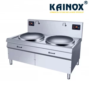 Bếp Chảo Điện Đôi Xào Trực Tiếp