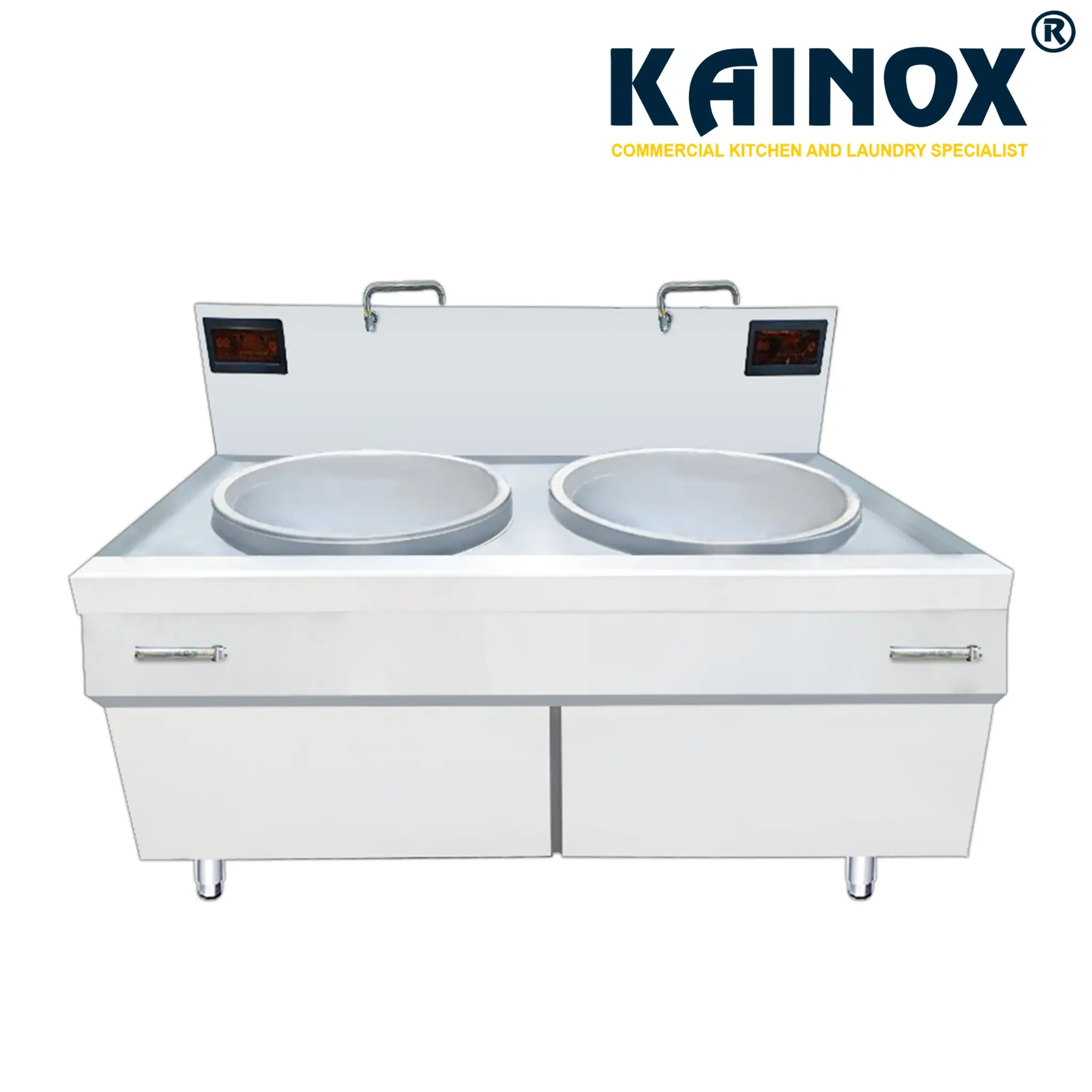 Bếp Chảo Điện Đôi Xào Trực Tiếp