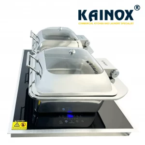 Bếp Hâm Điện Từ Âm Quầy Đôi