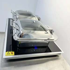 Bếp Hâm Điện Từ Âm Quầy Đôi