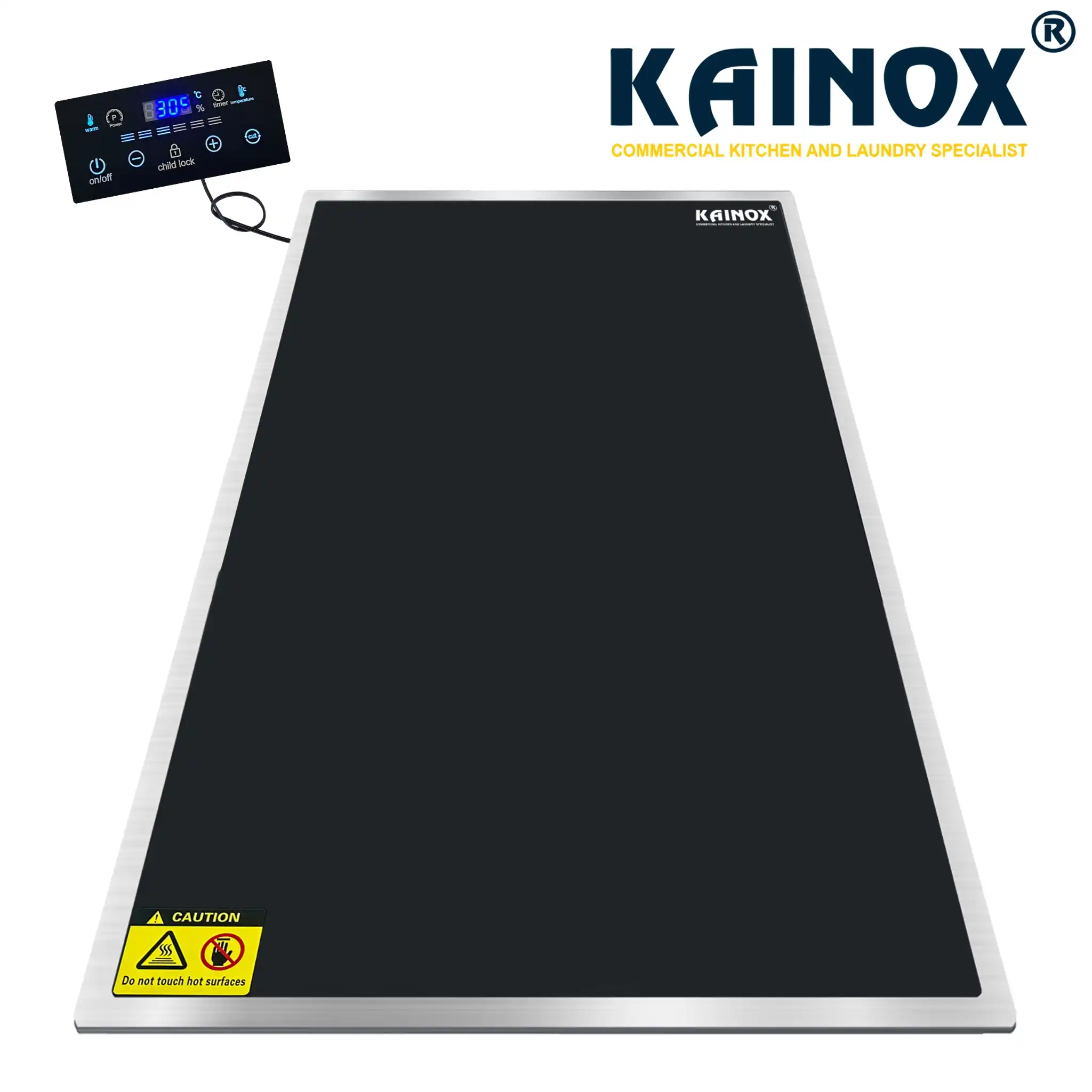 Bếp Hâm Điện Từ Âm Quầy Đôi Điều Khiển Rời