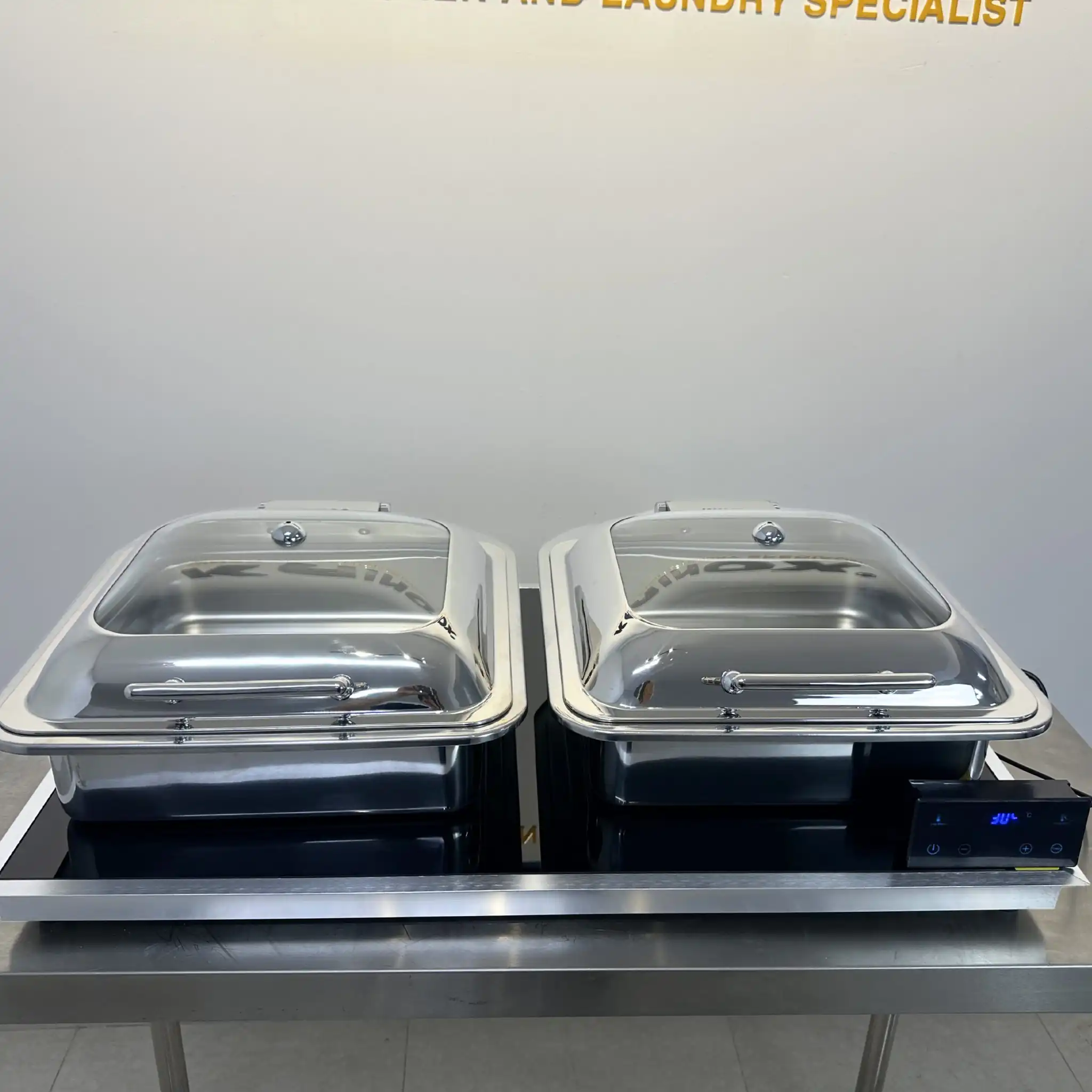 Bếp Hâm Điện Từ Âm Quầy Đôi Điều Khiển Rời