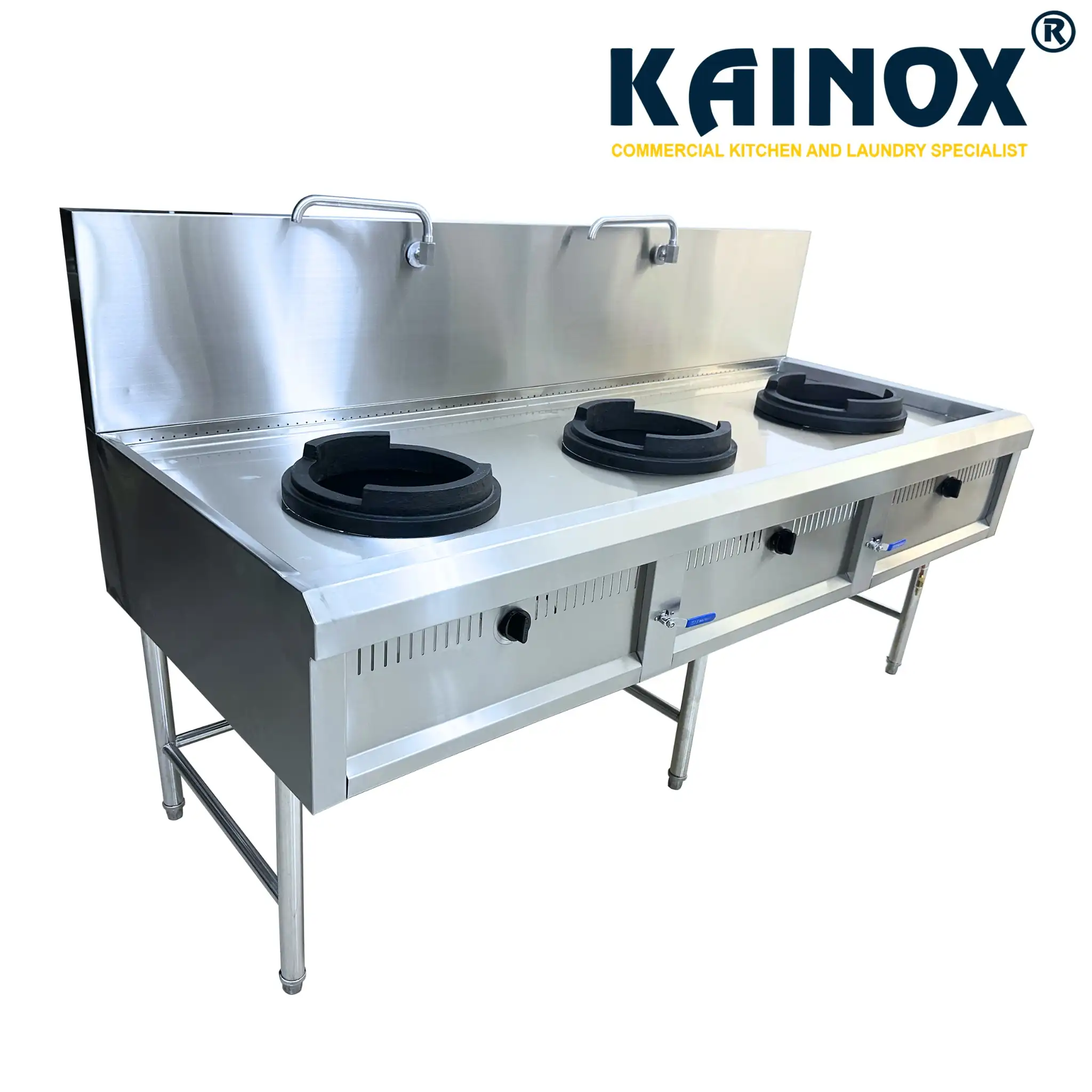 bếp á 3 họng kèm vòi nước