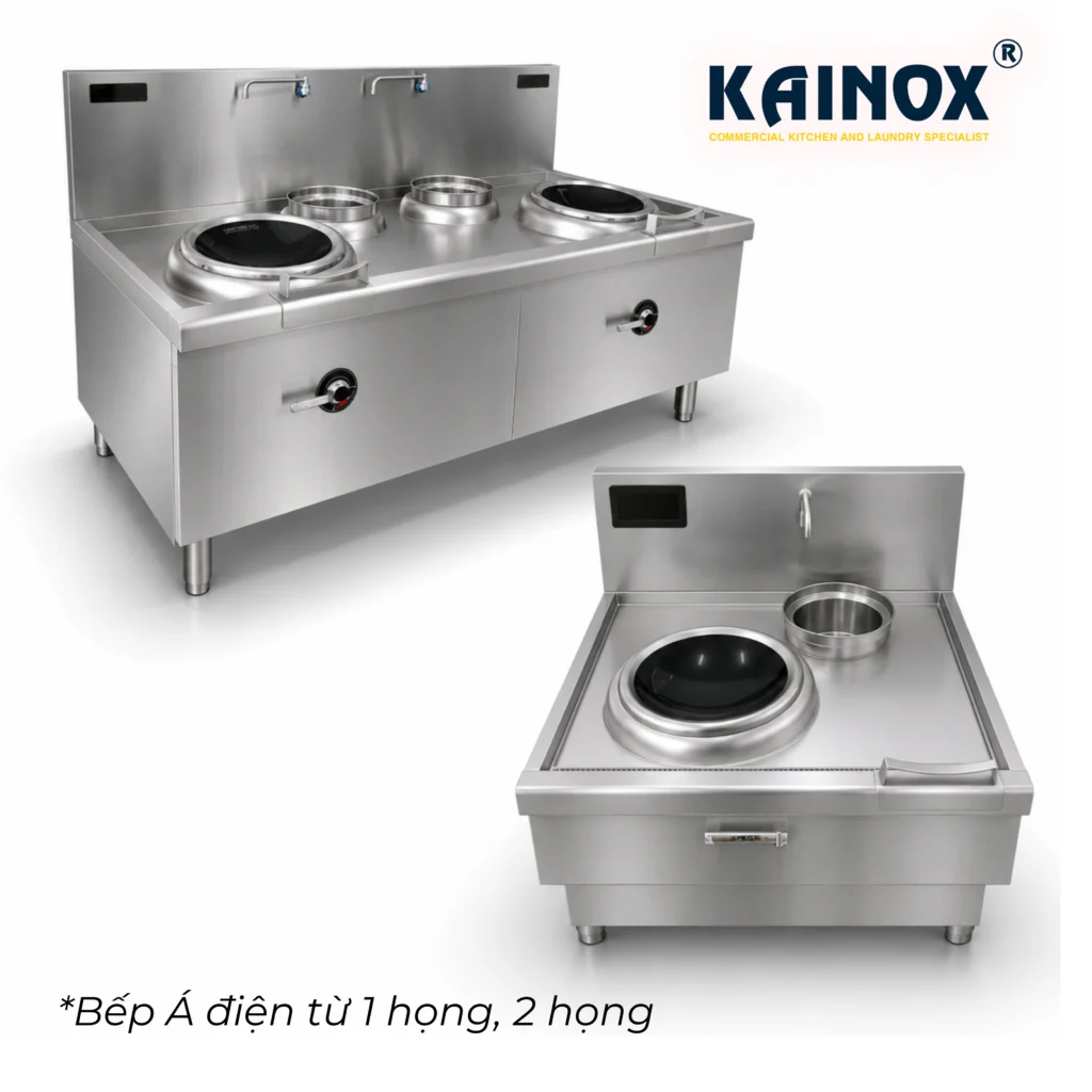 Bếp Á điện từ Kainox