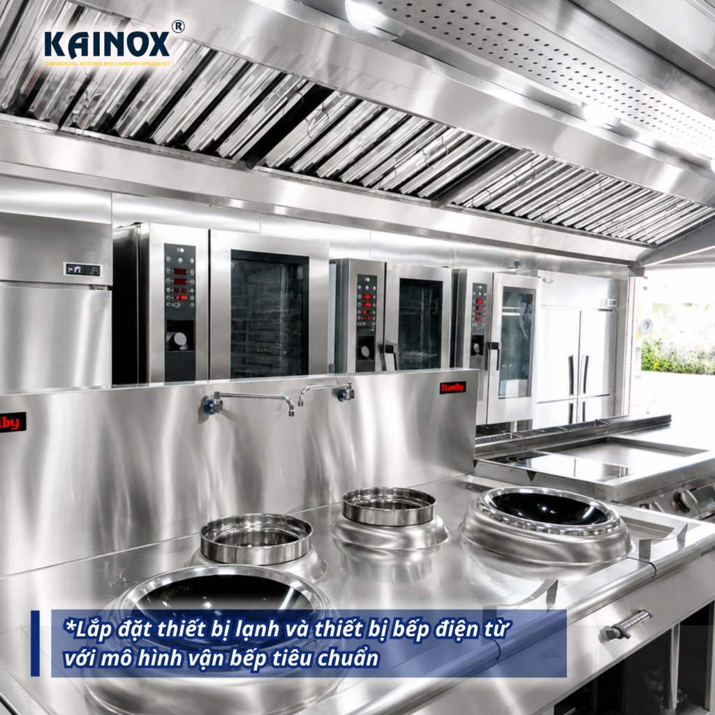thiết bị bếp điện từ KAINOX