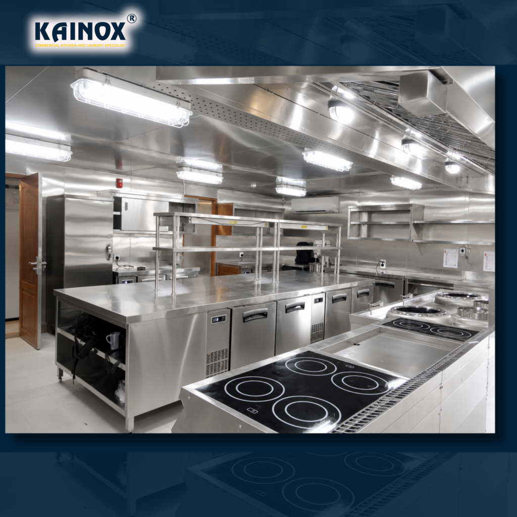 Mô hình vận hành bếp hiệu quả KAINOX