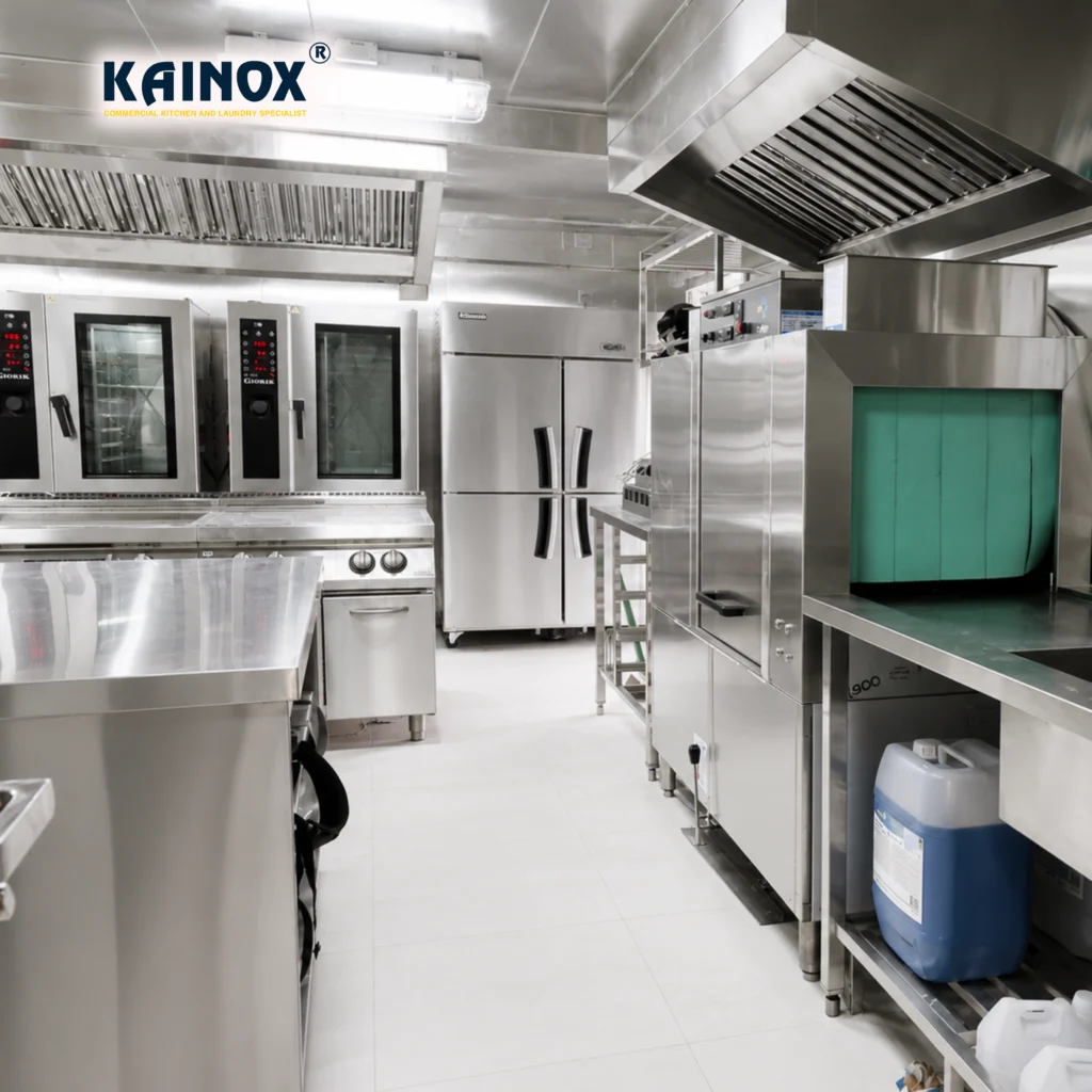 Thiết bị lạnh công nghiệp trong mô hình vận hành bếp KAINOX