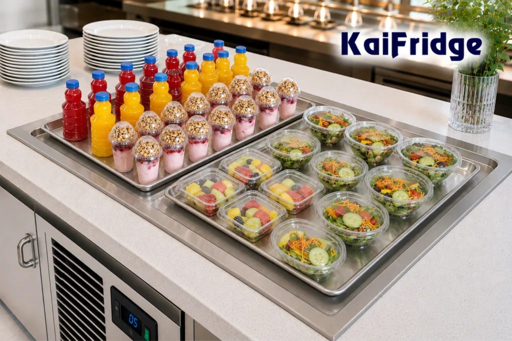Froptop chiller - Freezer mô phỏng âm quầy KaiFridge
