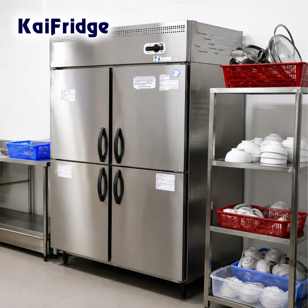 Tủ mát công nghiệp 4 cánh KaiFridge
