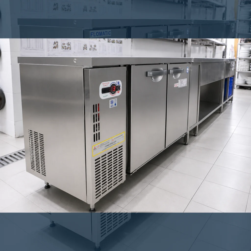Bàn lạnh bảo quản nguyên liệu sơ chế KaiFridge