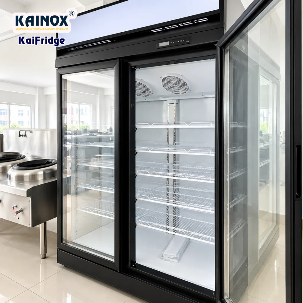 Tủ mát thực tế tại shoroom Kaifridge