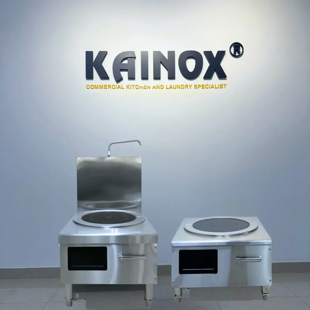 Bếp hầm thấp điện từ KAINOX có gáy và không gáy