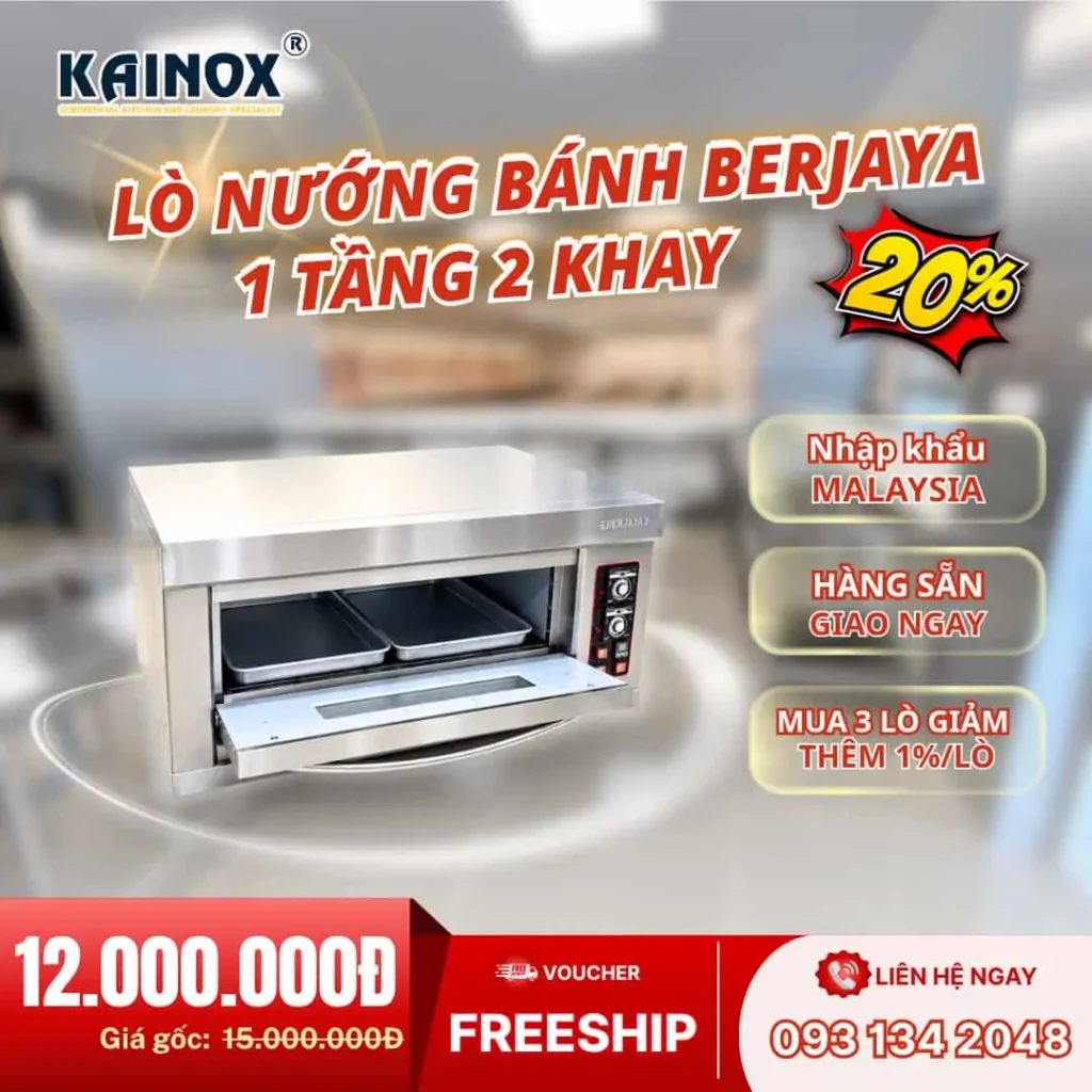 Khuyến mại lò nướng bánh khi mua hàng tại KAINOX